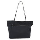 FENDI Zucca Canvas Tote Bag Nylon Black Silver Auth ar13992-2