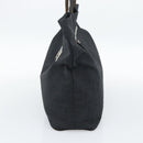 FENDI Zucca Canvas Tote Bag Nylon Black Silver Auth ar13992-4