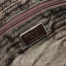 PRADA Sports Line Backpack Nylon Khaki Silver Auth ar13993-19