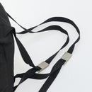 PRADA Backpack Nylon Black Silver Auth ar13994-10