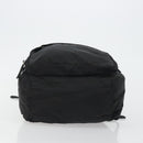 PRADA Backpack Nylon Black Silver Auth ar13994-11