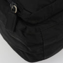 PRADA Backpack Nylon Black Silver Auth ar13994-13