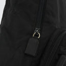 PRADA Backpack Nylon Black Silver Auth ar13994-17