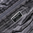 PRADA Backpack Nylon Black Silver Auth ar13994-18