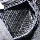 PRADA Backpack Nylon Black Silver Auth ar13994-23