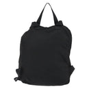 PRADA Backpack Nylon Black Silver Auth ar13994-3