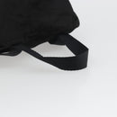 PRADA Backpack Nylon Black Silver Auth ar13994-7