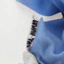 HERMES Carre 140 Scarf Cashmere Blue Auth ar13996M-16