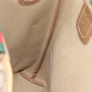 GUCCI GG Supreme Web Sherry Line Tote Bag PVC Beige Gold Auth ar13997-19
