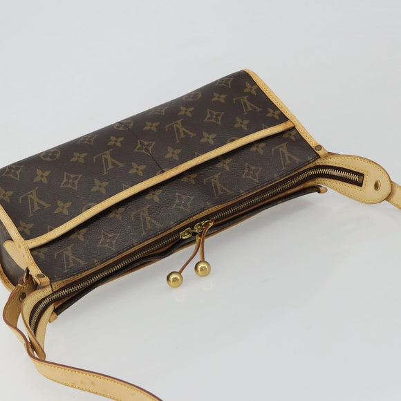 LOUIS VUITTON Monogram Popincourt Long Shoulder Bag M40008 LV Auth ar13999