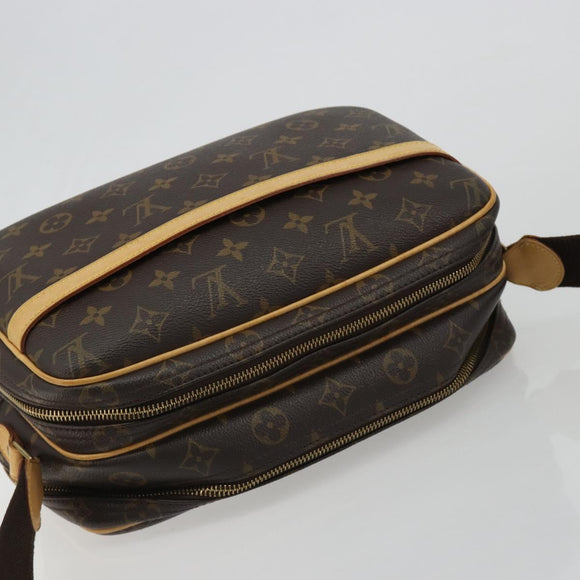 LOUIS VUITTON Monogram Reporter PM Shoulder Bag M45254 LV Auth ar14000