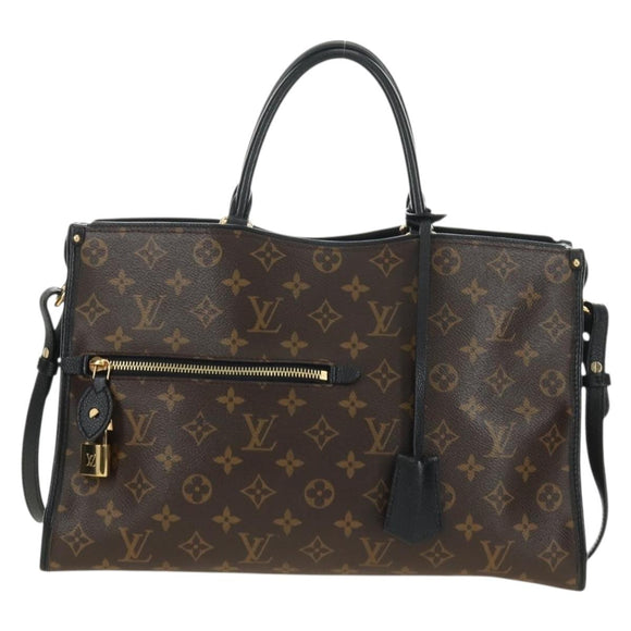 LOUIS VUITTON Monogram Popincourt MM Hand Bag M43435 LV Auth ar14001V