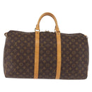 LOUIS VUITTON Monogram Keepall 50 Boston Bag M41426 LV Auth ar14004-3