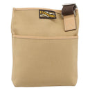 Salvatore Ferragamo Shoulder Bag Canvas Beige Silver Auth ar14005-13