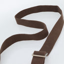 Salvatore Ferragamo Shoulder Bag Canvas Beige Silver Auth ar14005-8