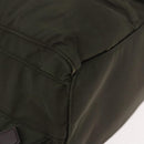 PRADA Backpack Nylon Khaki Silver Auth ar14006-15
