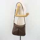LOUIS VUITTON Damier Ebene Bloomsbury PM Shoulder Bag N42251 LV Auth ar14007-25