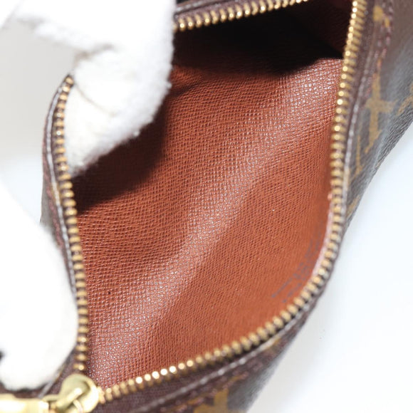 LOUIS VUITTON Monogram Papillon Pouch LV Auth ar14013