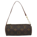 LOUIS VUITTON Monogram Papillon Pouch LV Auth ar14013-13