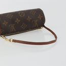 LOUIS VUITTON Monogram Papillon Pouch LV Auth ar14013-7
