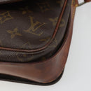 LOUIS VUITTON Monogram Cartouchiere MM Shoulder Bag M51253 LV Auth ar14014-16