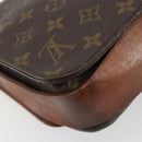 LOUIS VUITTON Monogram Cartouchiere MM Shoulder Bag M51253 LV Auth ar14014-19