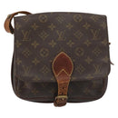 LOUIS VUITTON Monogram Cartouchiere MM Shoulder Bag M51253 LV Auth ar14014-13