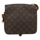 LOUIS VUITTON Monogram Cartouchiere MM Shoulder Bag M51253 LV Auth ar14014-2
