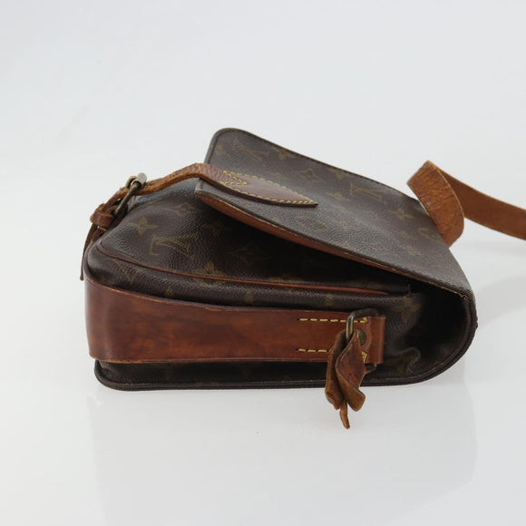 LOUIS VUITTON Monogram Cartouchiere MM Shoulder Bag M51253 LV Auth ar14014