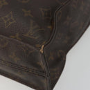 LOUIS VUITTON Monogram Sac Plat Hand Bag M51140 LV Auth ar14015-16
