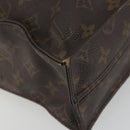 LOUIS VUITTON Monogram Sac Plat Hand Bag M51140 LV Auth ar14015-17