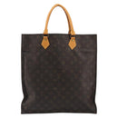 LOUIS VUITTON Monogram Sac Plat Hand Bag M51140 LV Auth ar14015-13