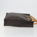 LOUIS VUITTON Monogram Sac Plat Hand Bag M51140 LV Auth ar14015-3