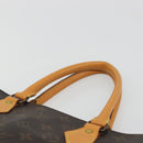 LOUIS VUITTON Monogram Sac Plat Hand Bag M51140 LV Auth ar14015-14