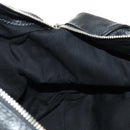 Chloe Paddington Hand Bag Leather Black Gold Silver Auth ar14018SAM-25