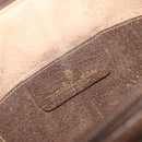 GUCCI GG Supreme Web Sherry Line Bag PVC Beige Gold 904 02 047 Auth ar14021-16
