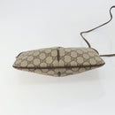 GUCCI GG Supreme Web Sherry Line Bag PVC Beige Gold 904 02 047 Auth ar14021-9