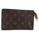 LOUIS VUITTON Monogram Bucket PM Accessory Pouch LV Auth ar14023-1