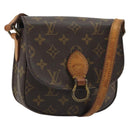 LOUIS VUITTON Monogram Saint Cloud PM Shoulder Bag M51244 LV Auth ar14024-1