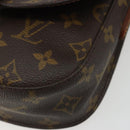 LOUIS VUITTON Monogram Saint Cloud PM Shoulder Bag M51244 LV Auth ar14024-14