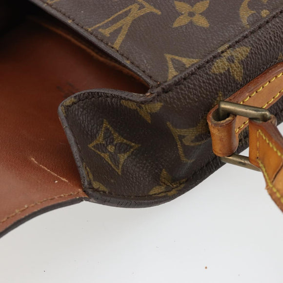 LOUIS VUITTON Monogram Saint Cloud PM Shoulder Bag M51244 LV Auth ar14024