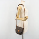 LOUIS VUITTON Monogram Saint Cloud PM Shoulder Bag M51244 LV Auth ar14024-24
