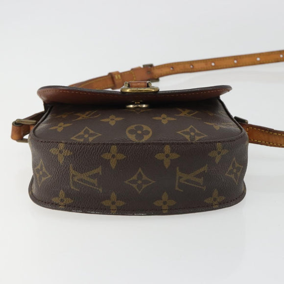 LOUIS VUITTON Monogram Saint Cloud PM Shoulder Bag M51244 LV Auth ar14024