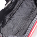 PRADA Hand Bag Nylon Red Silver Auth ar14026-11