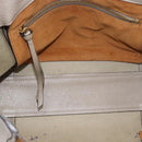 Chloe Tote Bag Leather Gray Gold Auth ar14027-15