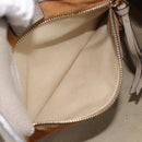 Chloe Tote Bag Leather Gray Gold Auth ar14027-20
