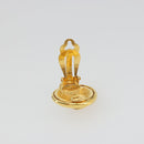 CHANEL Earring Metal Gold Tone CC Auth ar14032V-9