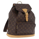 LOUIS VUITTON Monogram Montsouris GM Backpack M51135 LV Auth ar14036A-1