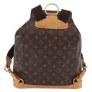 LOUIS VUITTON Monogram Montsouris GM Backpack M51135 LV Auth ar14036A-2
