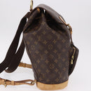 LOUIS VUITTON Monogram Montsouris GM Backpack M51135 LV Auth ar14036A-4
